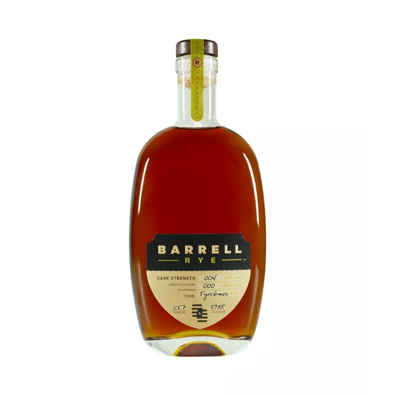 Barrell Rye Cask Strength 5 Year view 1