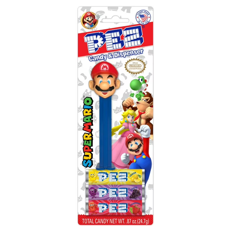 PEZ Super Mario Candy Dispenser 0.87oz