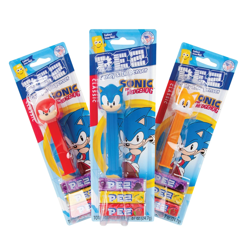 PEZ Sonic the Hedgehog Candy Dispenser 0.87oz