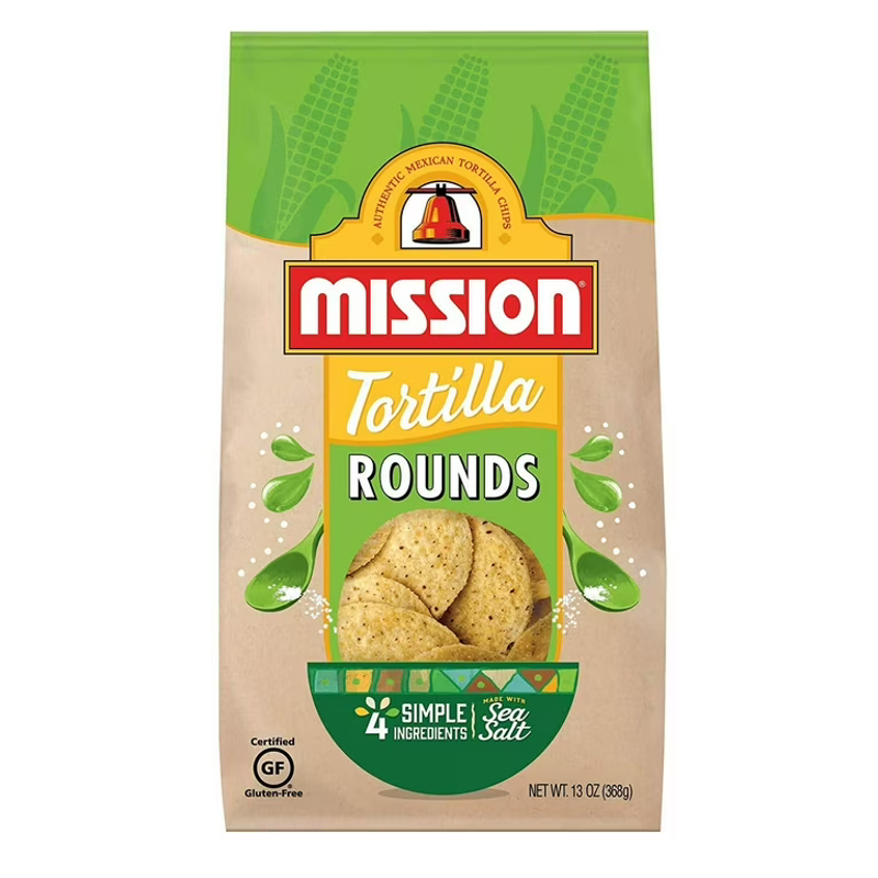 Mission Rounds Tortilla Chips view 1