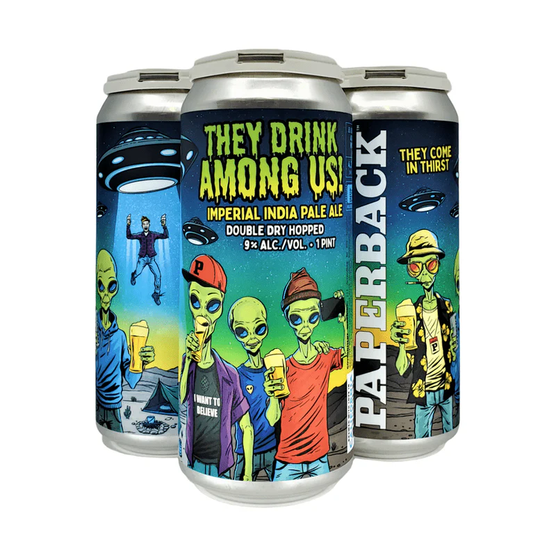 Paperback Brewing They Drink Among Us! Imperial IPA view 1