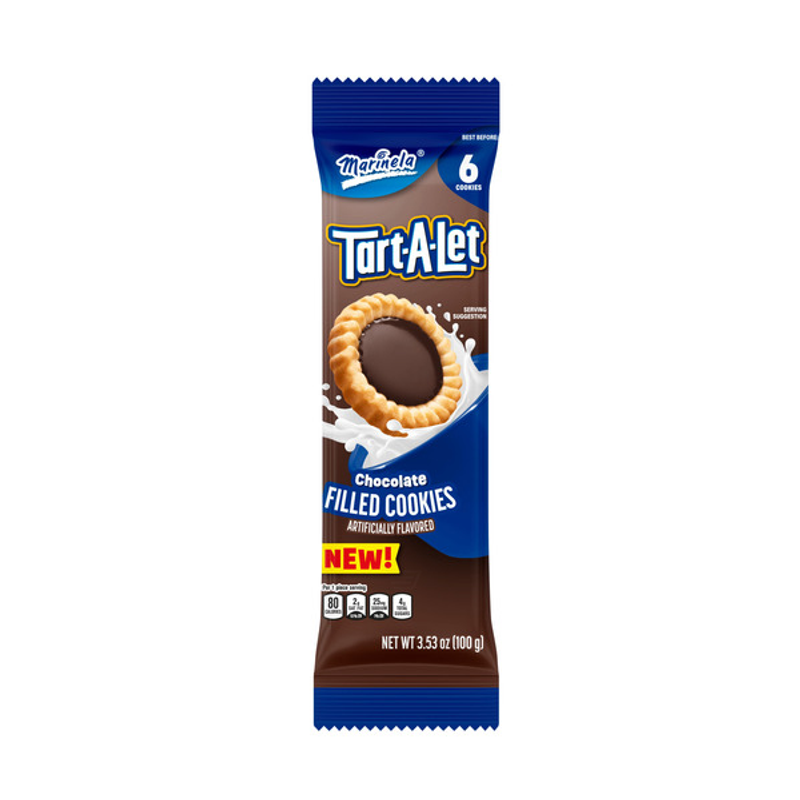 Marinela Tart-A-Let Chocolate Filled Cookies 3.53oz