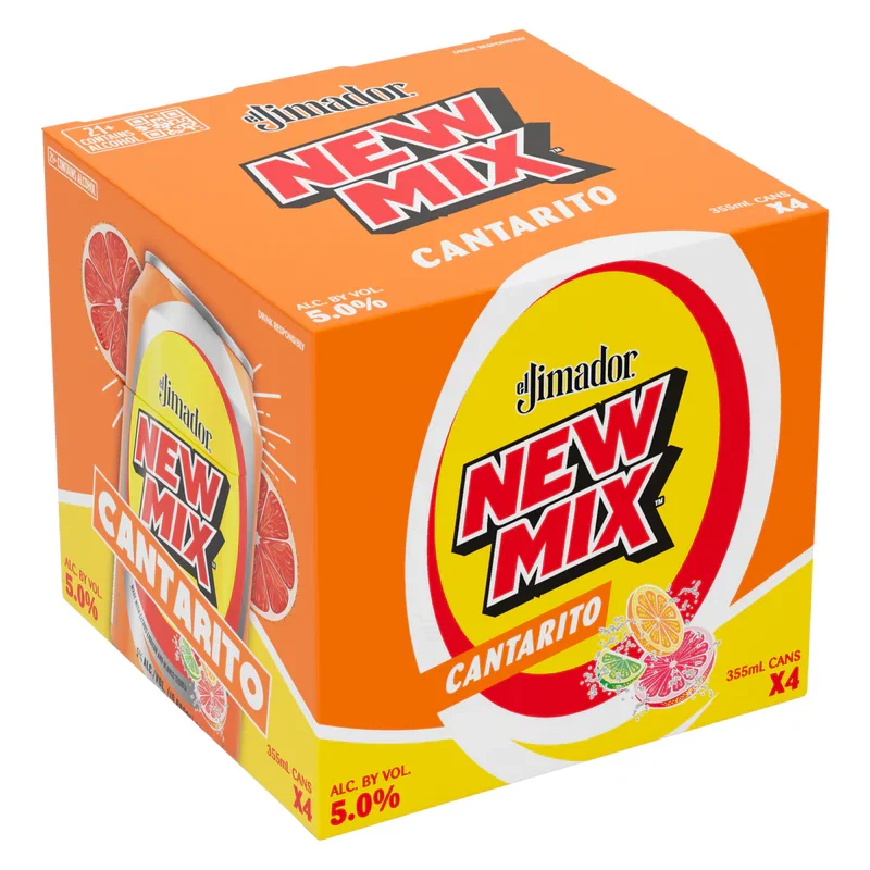 El Jimador New Mix Cantarito 4pk 12oz cans