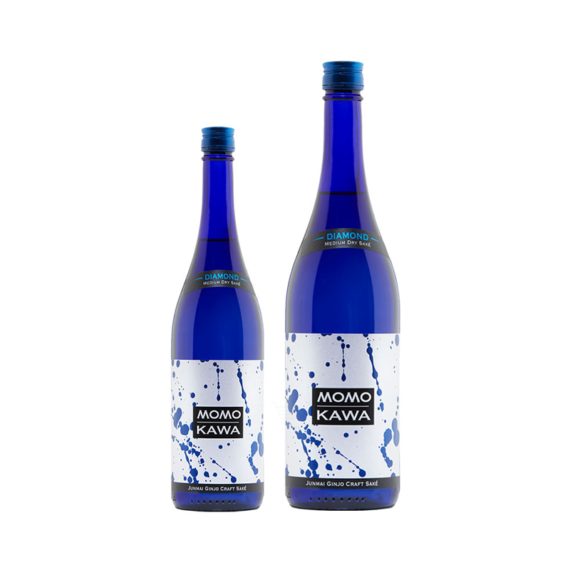 Momokawa Diamond Junmai Ginjo Sake 300mL
