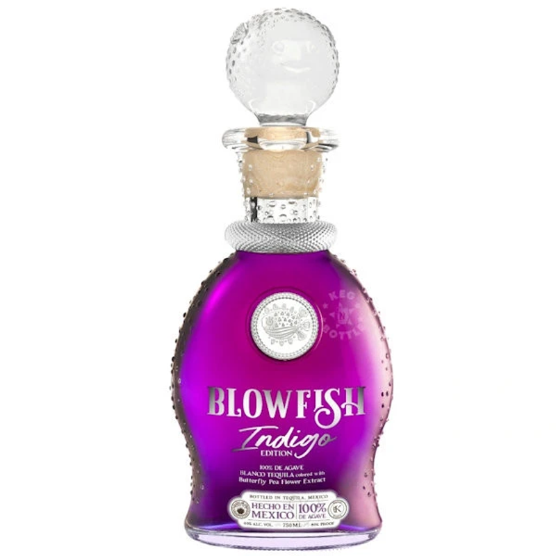 Blowfish Indigo Edition Blanco Tequila view 1