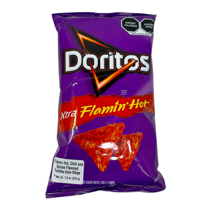 Doritos Xtra Flamin' Hot 223g Bag