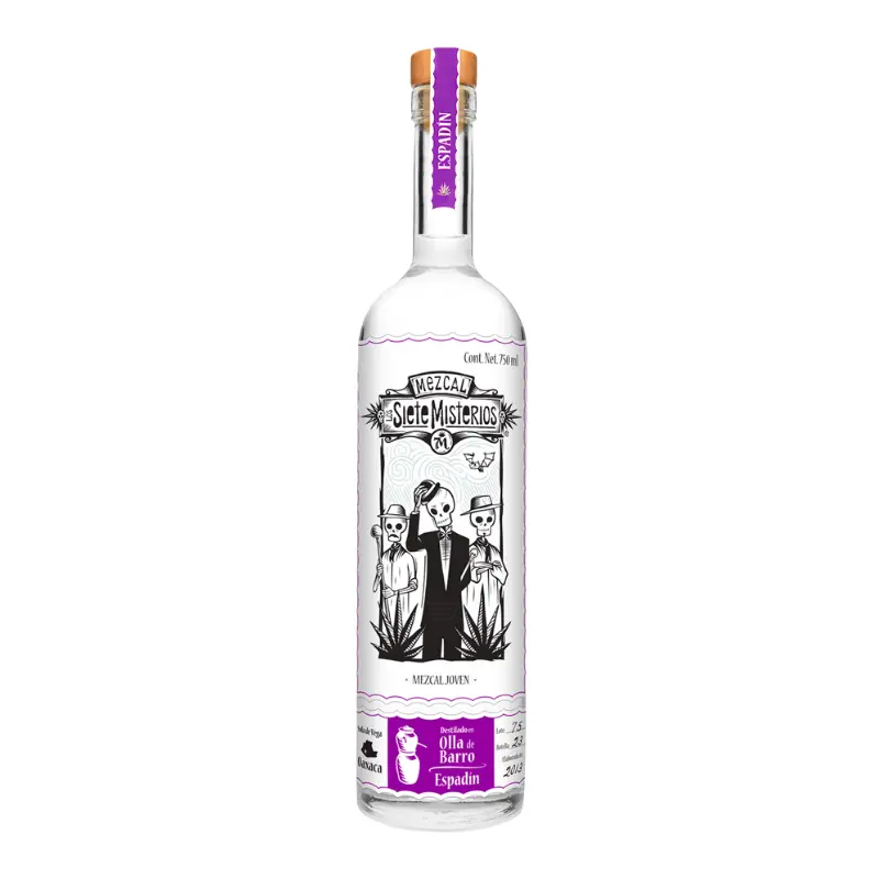 Los Siete Misterios Espadín Olla de Barro Mezcal 750mL