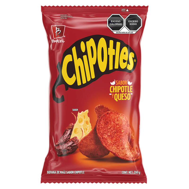 Barcel Chipotles Chipotle y Queso 200g Bag