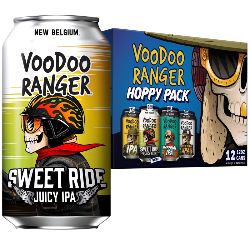 New Belgium Voodoo Ranger Sweet Ride Juicy IPA 6pk 72 fl oz cans