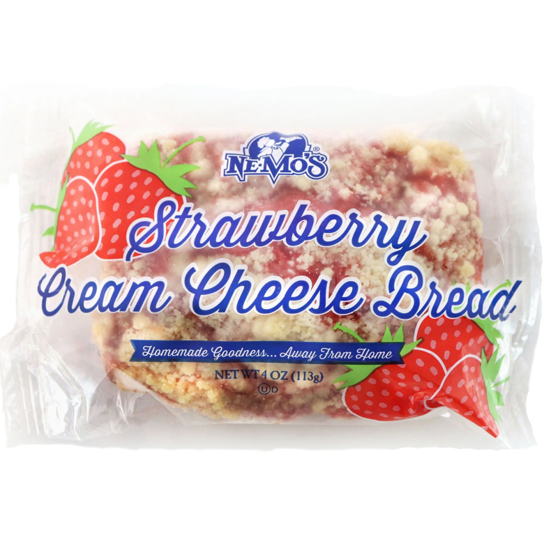 Ne-Mo's Strawberry Cream Cheese Bread 4oz