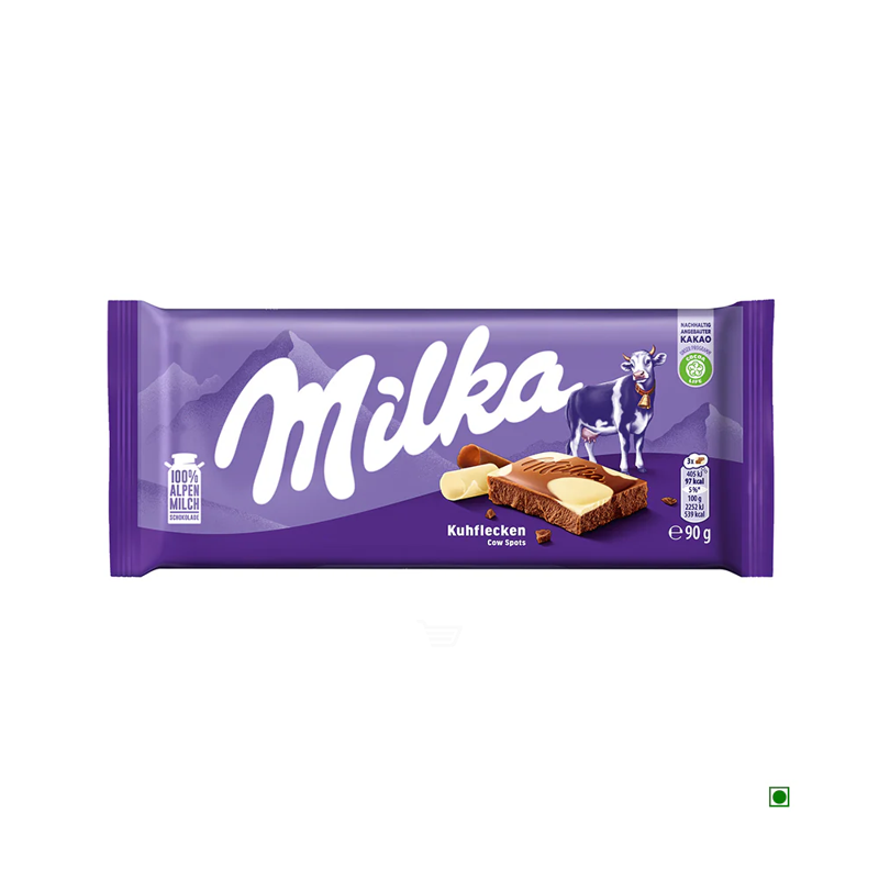 Milka Cow Spots Milk Chocolate Bar view 1