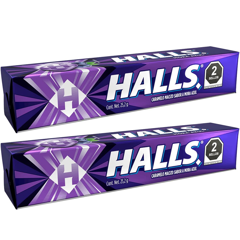 Halls Mora Azul 25.2g