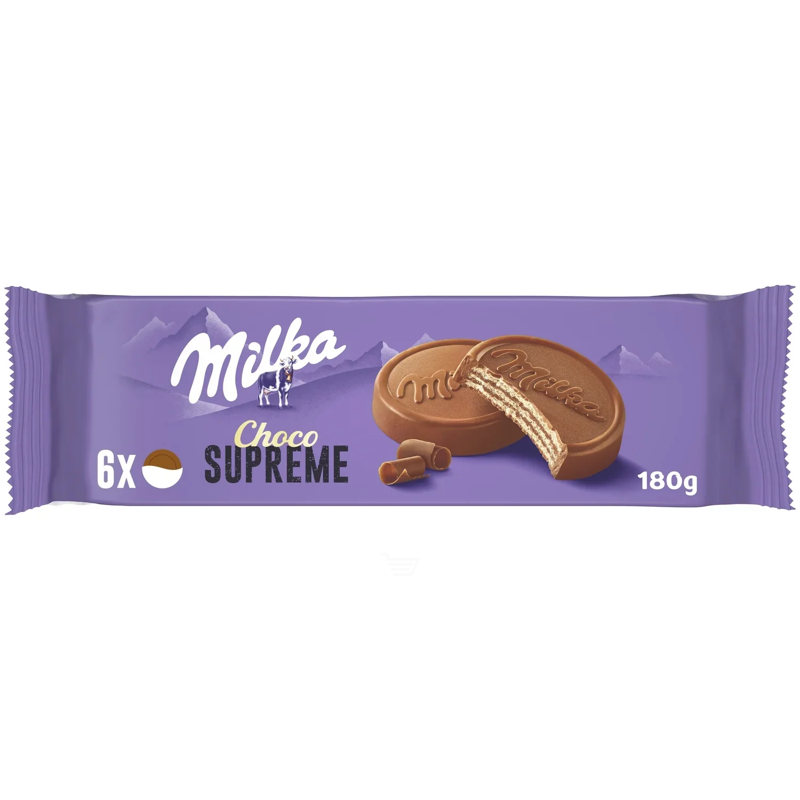Milka Choco Wafer Supreme 180g Box