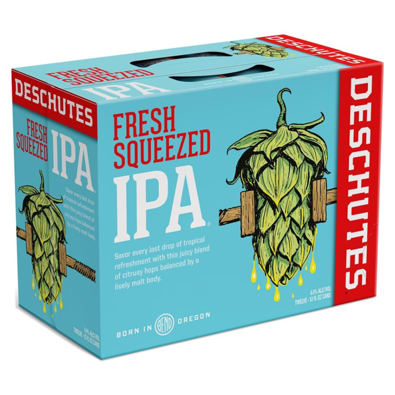 Deschutes Fresh Squeezed IPA 12pk 12oz cans
