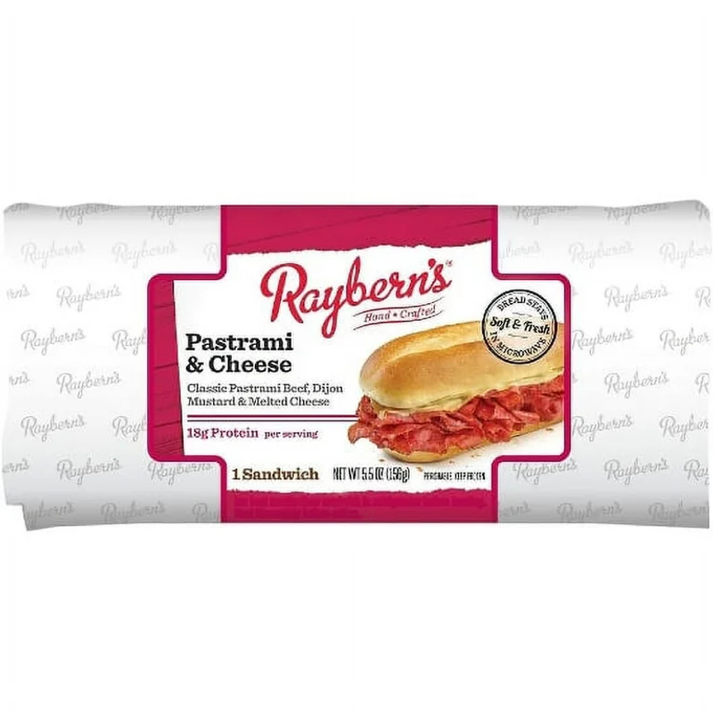 Raybern's Pastrami & Cheese Sandwich 5.5oz