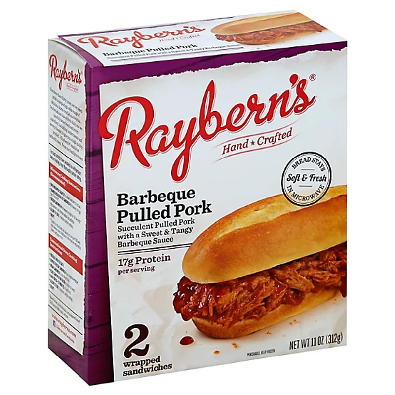 Raybern's Barbeque Pulled Pork 11oz