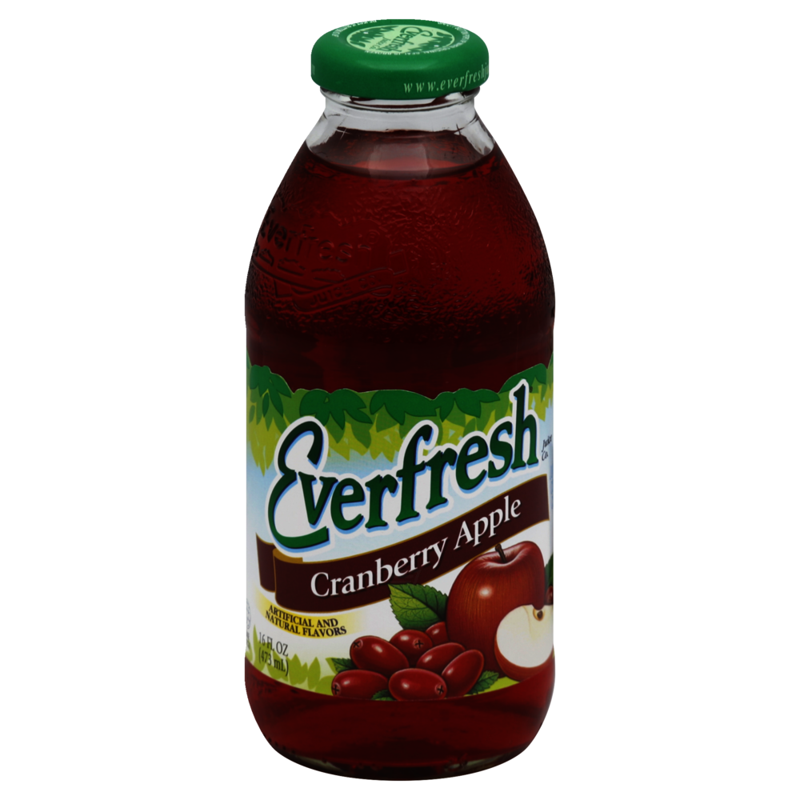 Everfresh Cranberry Apple 16oz Bottle