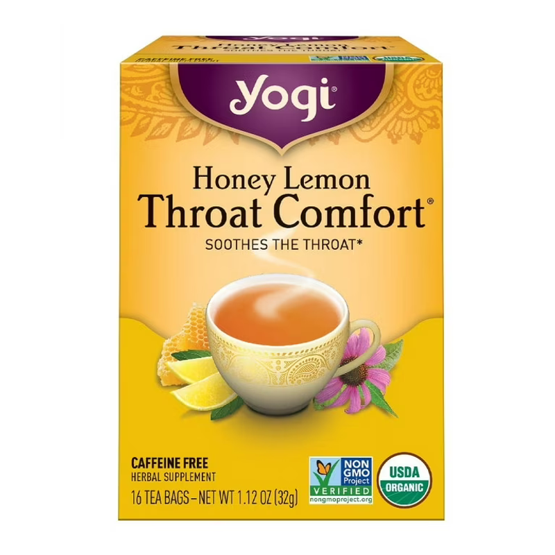 Yogi Throat Comfort Tea Box view 1