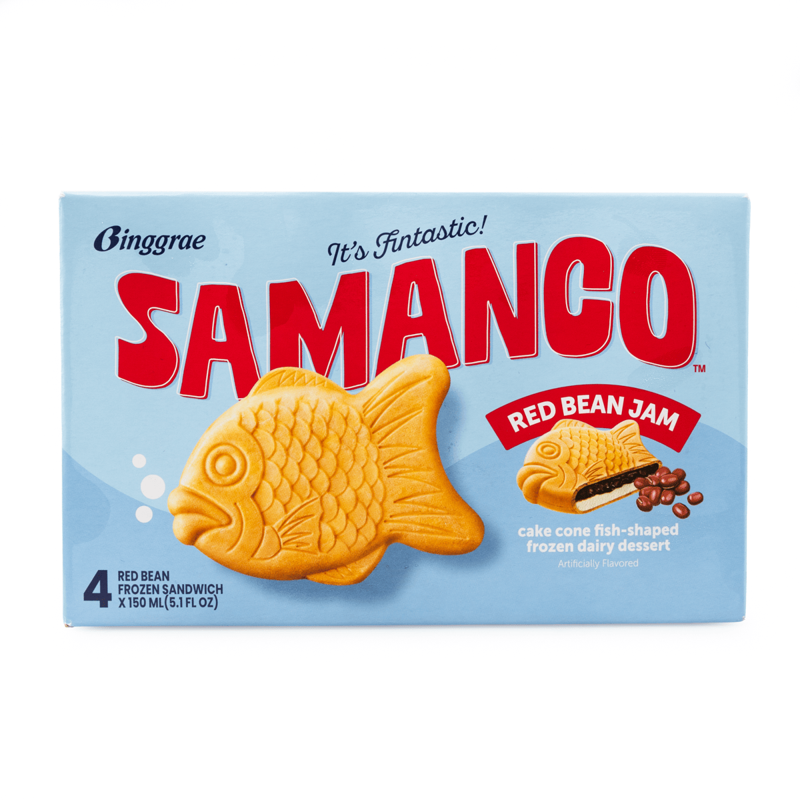 Binggrae Samanco French Vanilla Ice Cream Sandwich 5.1oz