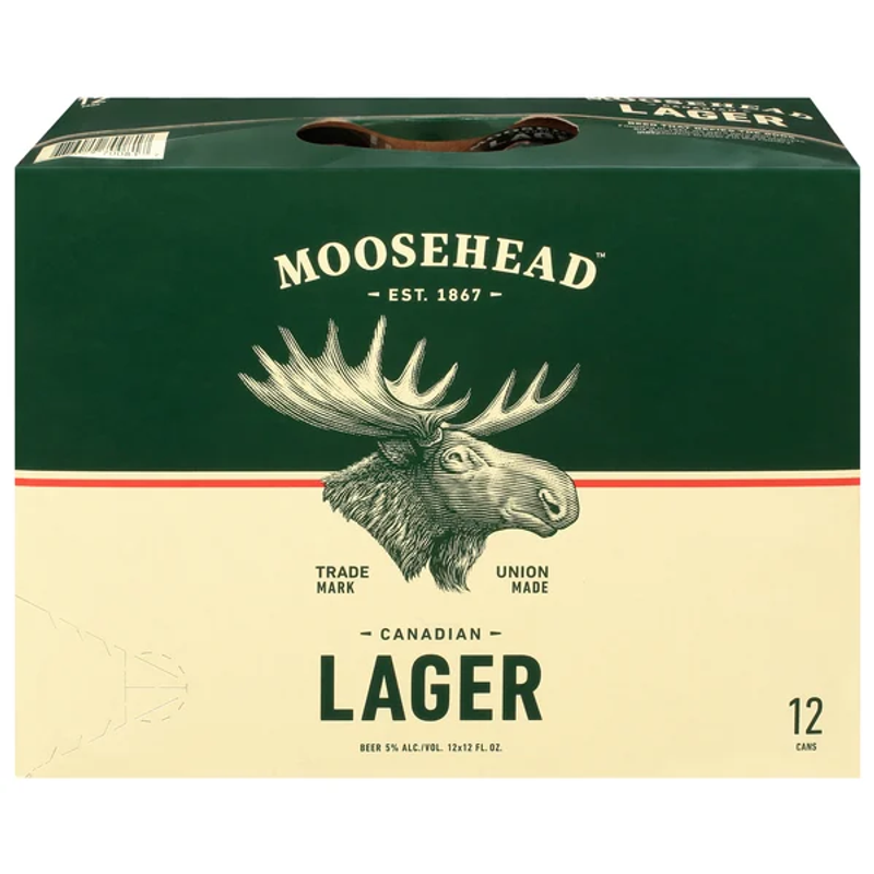 Moosehead Canadian Lager 12pk 12oz cans