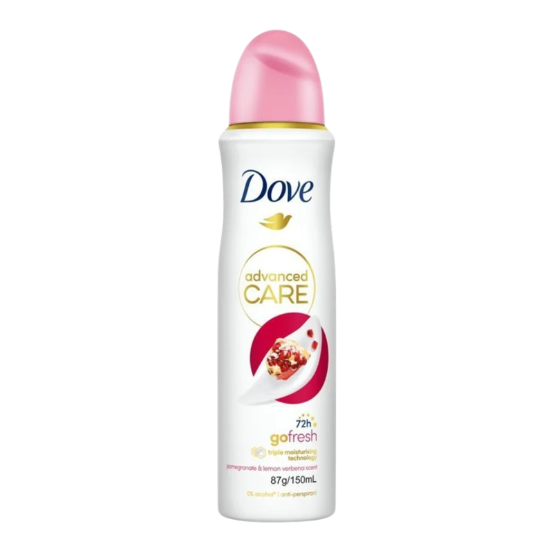 Dove Go Fresh Pomegranate & Lemon Verbena Antiperspirant Spray 150mL