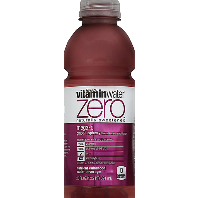 Glaceau Vitaminwater Zero Mega-C view 1