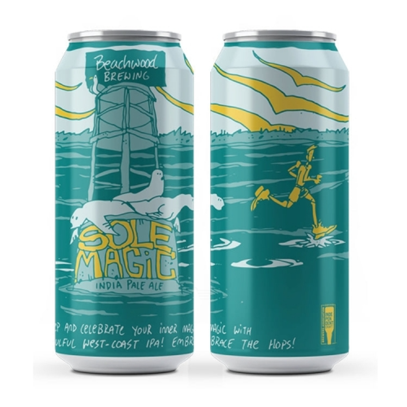 Beachwood Brewing Sole Magic IPA view 1