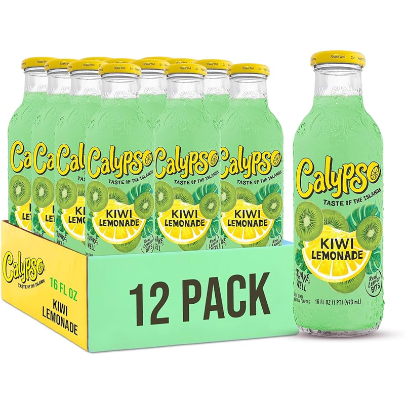 Calypso Island Wave Lemonade 16oz 12 Pack Bottles