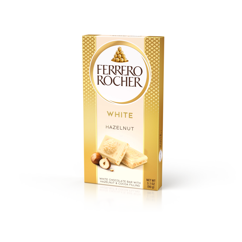 Ferrero Rocher White Chocolate Hazelnut Bar view 1