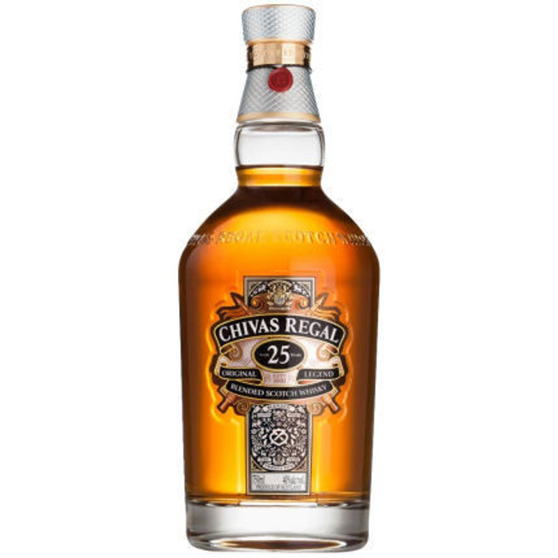 Chivas Regal 25 Year Old Blended Scotch Whisky 750mL