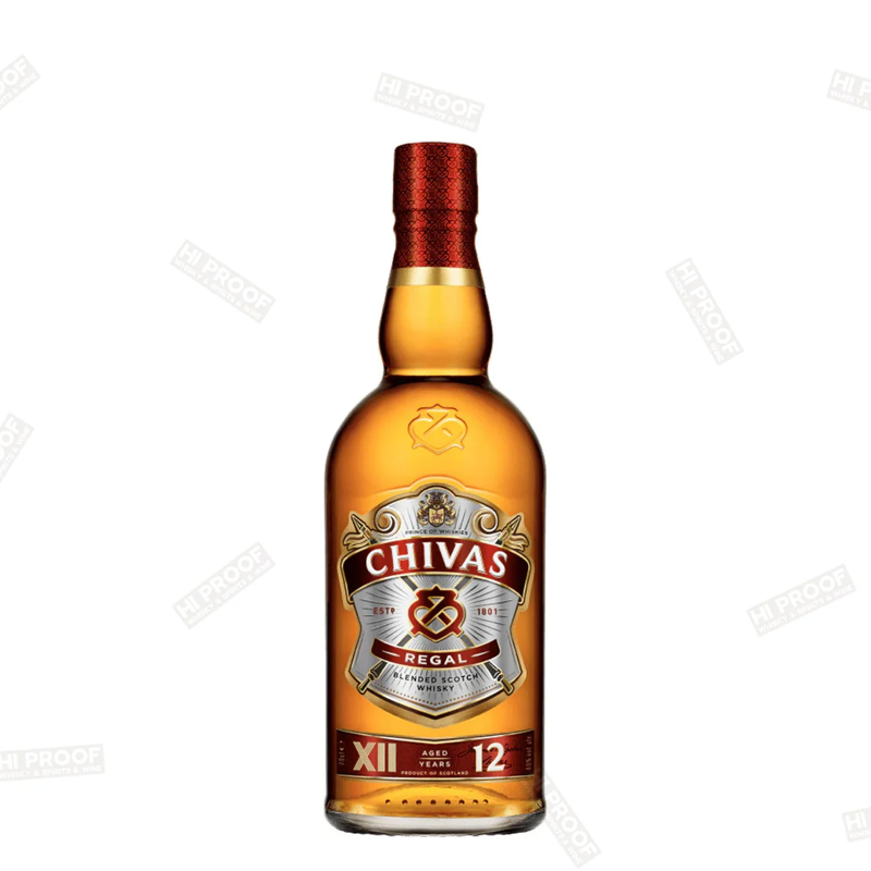 Chivas Regal 12 Year Old Blended Scotch Whisky 750mL