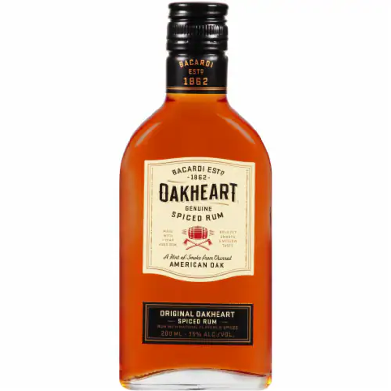 Bacardi Oakheart Spiced Rum view 1