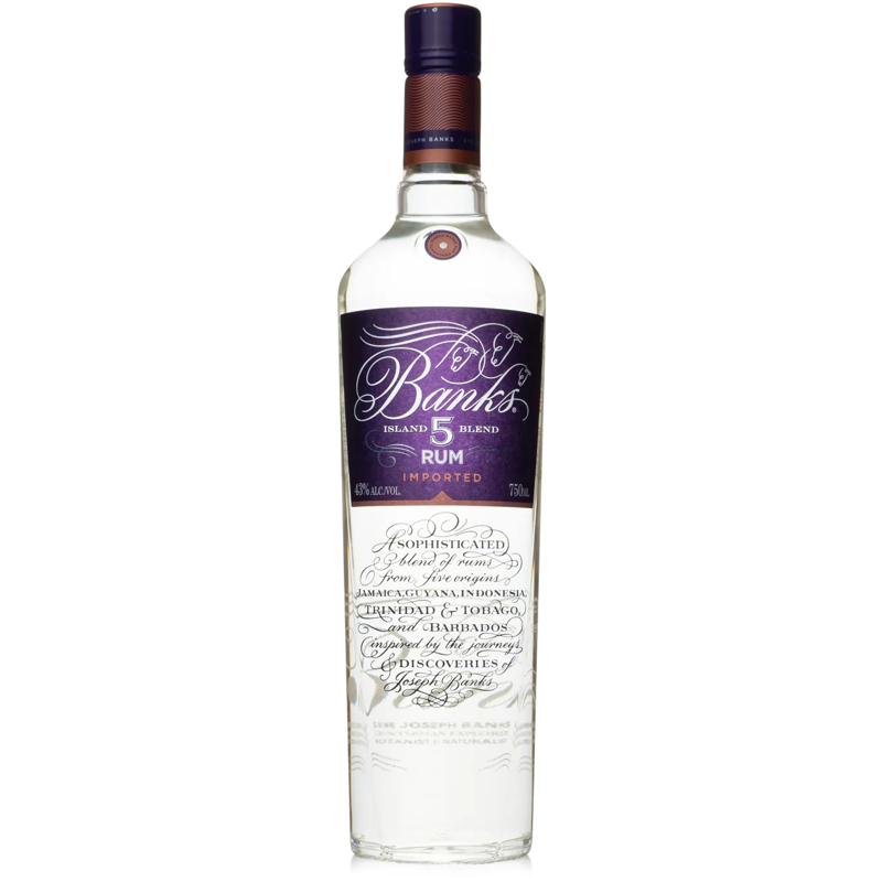 Banks 5 Island Blend Rum 5 Year view 1