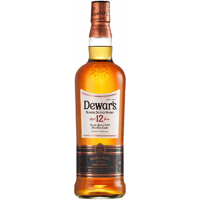 Dewar's 12 Year Old Blended Scotch Whisky view 1