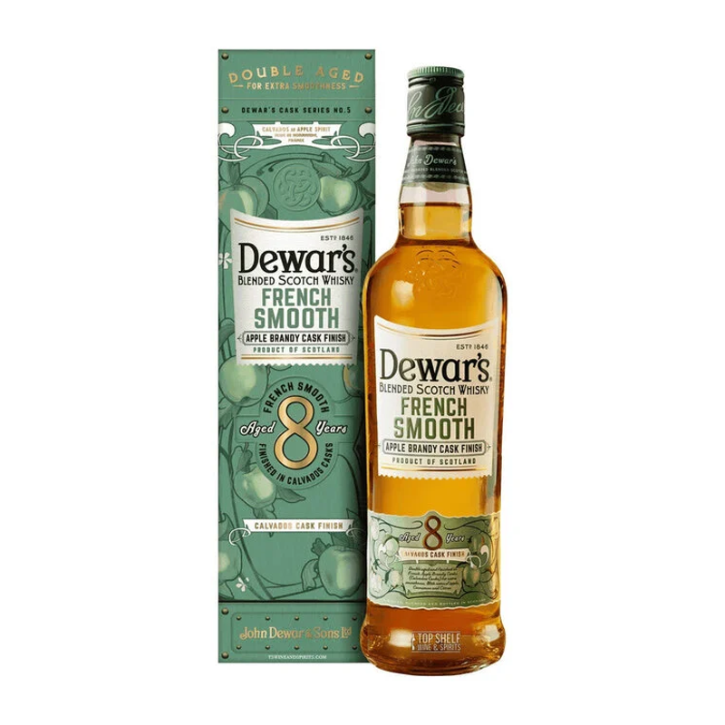 Dewar's French Cask 8 Years Apple Brandy Cask Finish Blended Scotch Whisky view 1