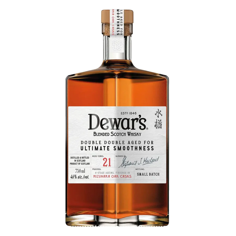 Dewar's 21 Year Mizunara Oak Cask Scotch Whisky