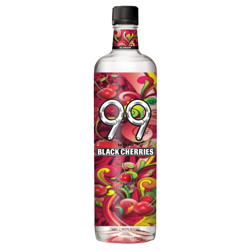 99 Black Cherries Schnapps view 1