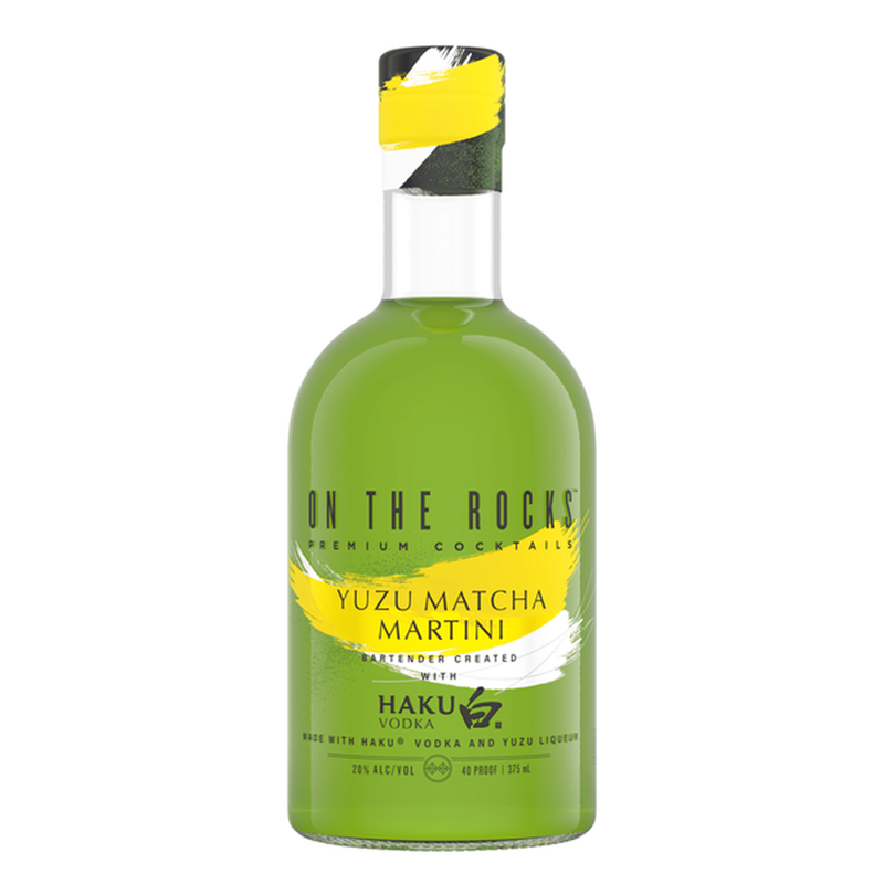 On The Rocks Yuzu Matcha Vodka Martini view 1