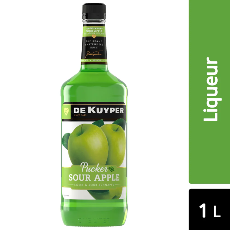 DeKuyper Pucker Sour Apple view 1