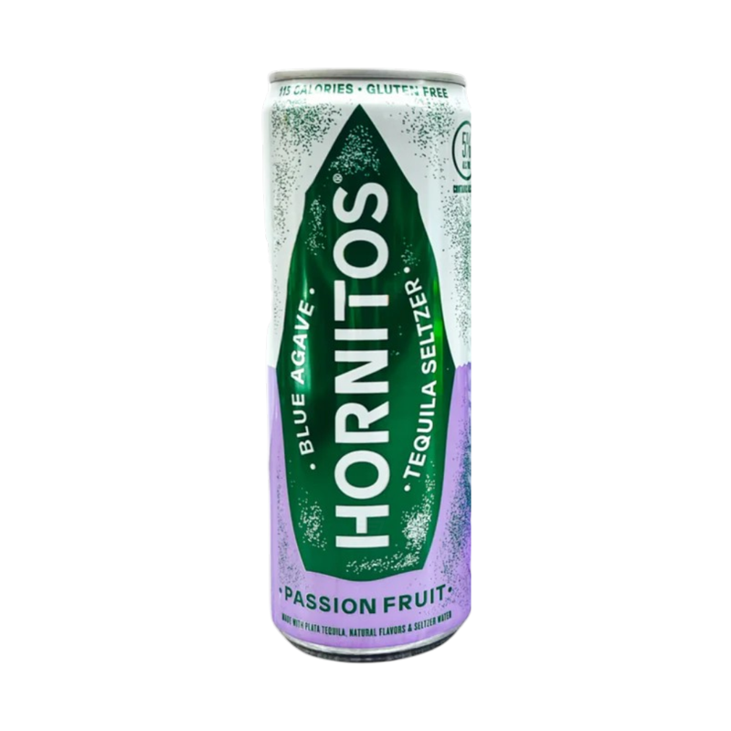 Hornitos Tequila Seltzer Passion Fruit 12oz can
