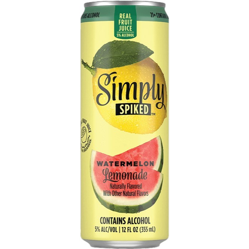 Simply Spiked Watermelon Lemonade