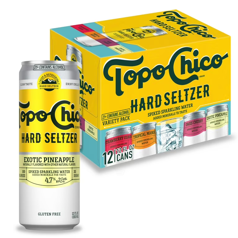 Topo Chico Aguas Frescas Hard Seltzer Variety view 1