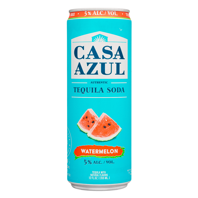 Casa Azul Tequila Soda Watermelon view 1