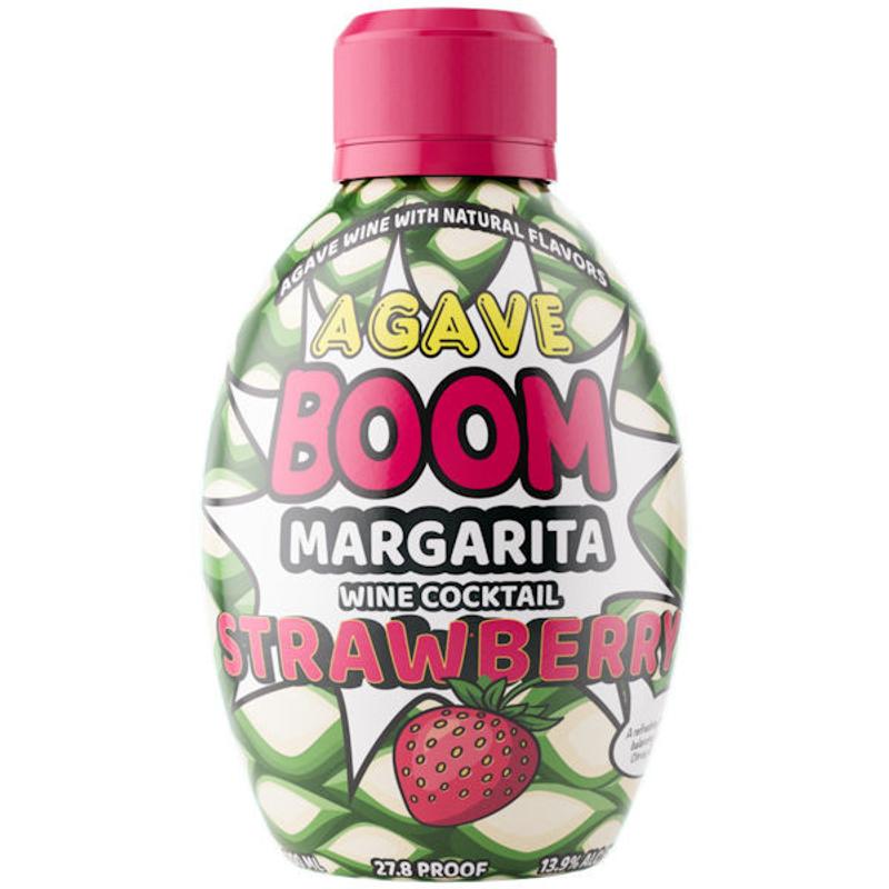 Agave Boom Strawberry Margarita 200mL