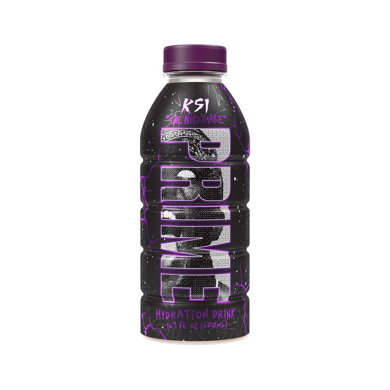 PRIME Hydration Drink The Nightmare KSI 16.9oz Bottle