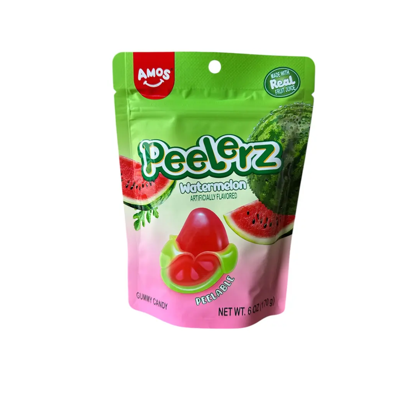 Amos Peelerz Watermelon Gummy Candy view 1