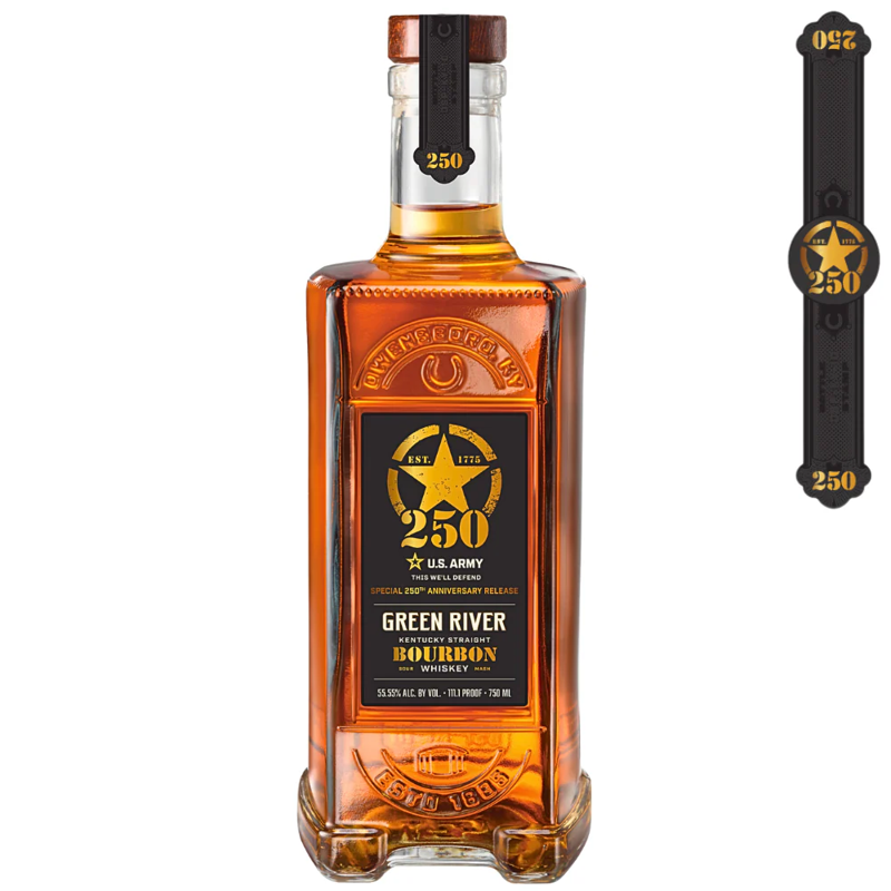 Green River Bourbon U.S. Army 250th Anniversary view 1