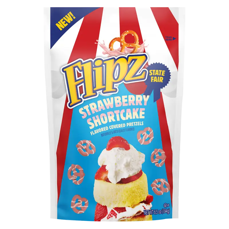 Flipz Strawberry Shortcake 6.5oz Bag