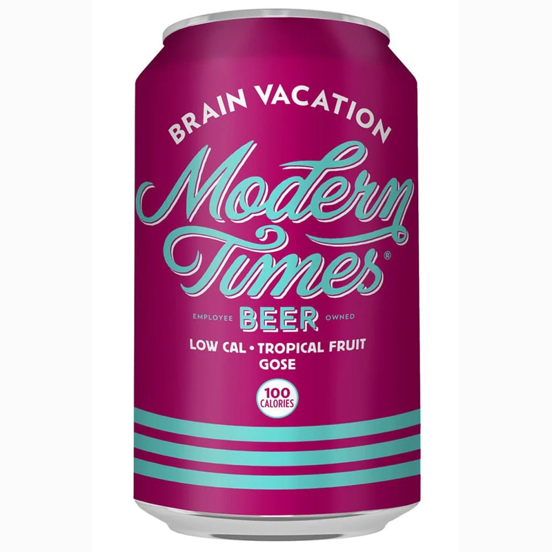Modern Times Brain Vacation Tropical Fruit Gose 6-pack 12oz cans