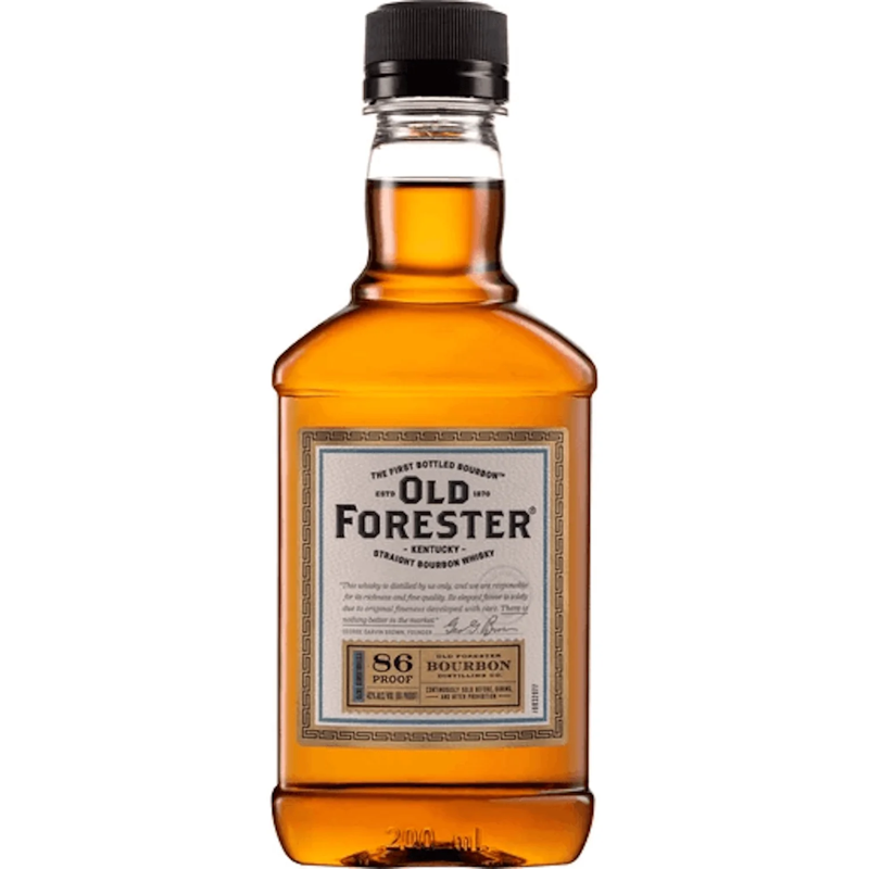Old Forester Kentucky Straight Bourbon Whiskey 86 Proof 200mL